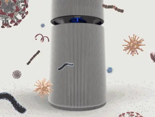 [엘지] 퓨리케어 AI 오브제컬렉션 360˚ 공기청정기 M7 + 무빙휠 세트 114.0㎡ 2등급 AS356NSMA