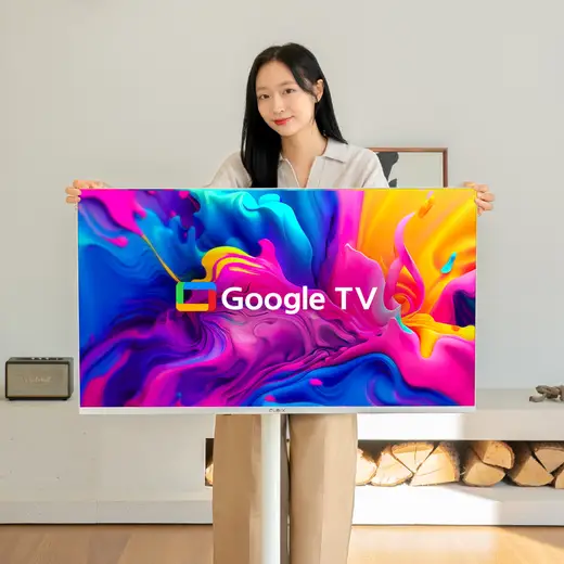 [삼성] 26년 무빙스타일 QLED 4K 43인치 TV + 무빙스탠드 스탠다드(화이트) KU43MH70-2W