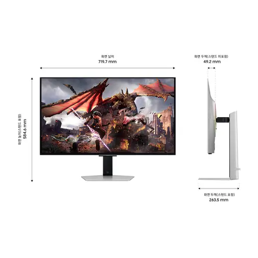 [삼성] 오디세이 OLED G8 LS32DG802SKXKR