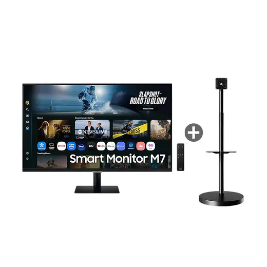 [삼성] 스마트 모니터 M7 + 무빙스탠드 라이트 LS32FM702U-1BB