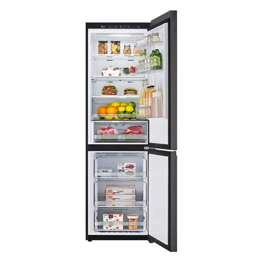 [LG] 오브제컬렉션 모던엣지 냉장고 상냉장 하냉동 344L 핑크 베이지 (Q342GPB133S)