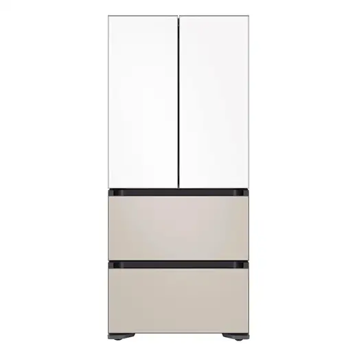 [삼성] NEW 비스포크 AI 김치플러스 4도어 490L 1등급 새틴 화이트 RK70F49F1X