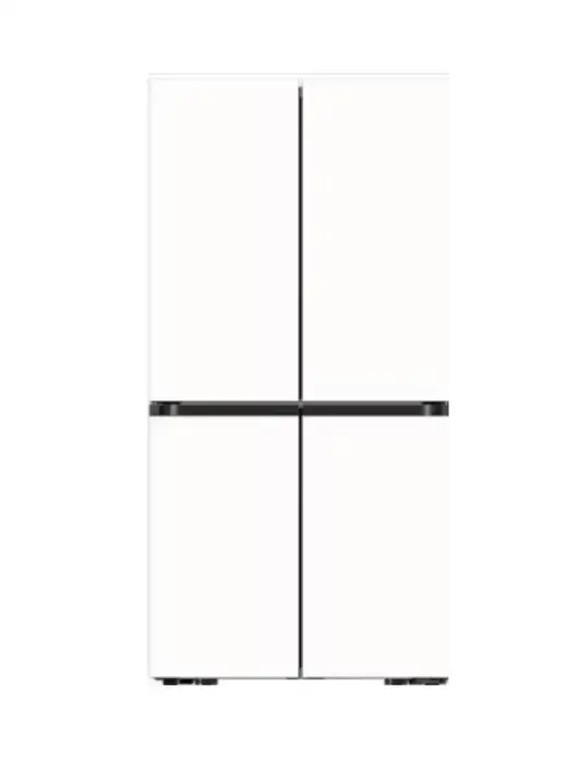 [삼성] 냉장고 비스포크 AI 하이브리드 냉장고 4도어에센셜 화이트 905L RM70F90R1ZD