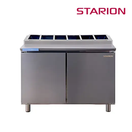 [스타리온] 업소용 간냉식 냉장고 김밥 토핑 1200 SRG-B12ESI