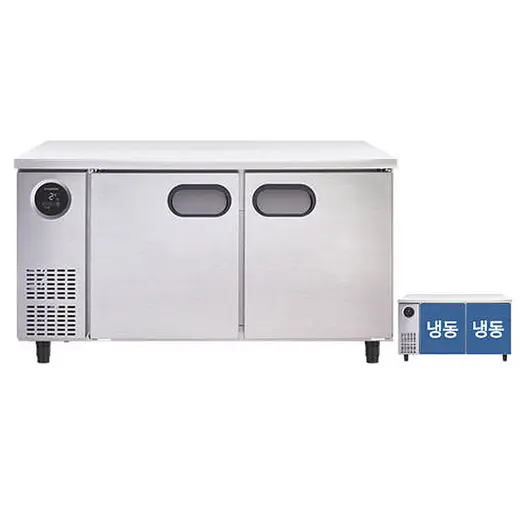 [스타리온] 직냉식 1500 테이블 냉동고 366L (올스텐) SR-T15DSEMC