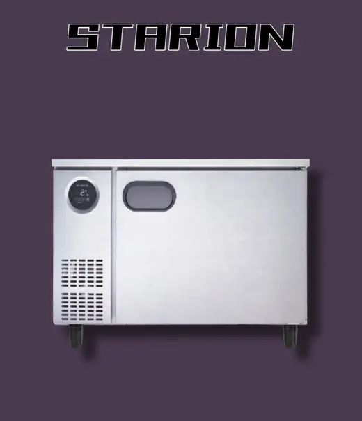 [스타리온] 반찬냉장고 1200 실버그레이 스텐레스/스텐레스 (SR-V12ESED)