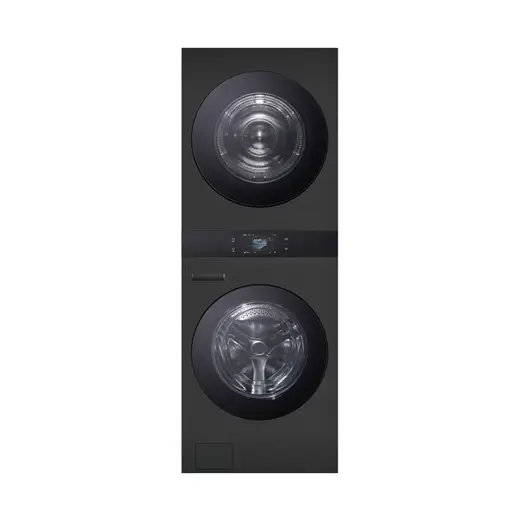 [엘지] 트롬 AI 오브제컬렉션 워시타워 25/25kg 스페이스 블랙 WA2525KDF