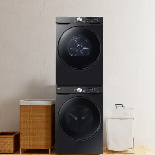[삼성] 비스포크 AI 세탁기25GK+건조기21KG 키트포함 블랙케비어 WF25DG8250BV2T